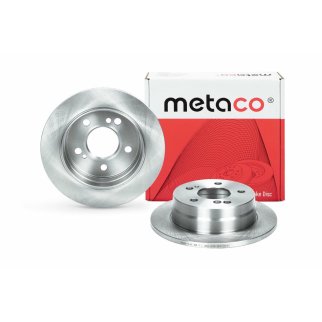 Диск тормозной задний metaco 3060-051 фото 3