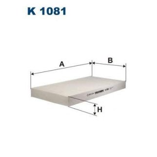 Фильтр салона FILTRON K 1081 фото