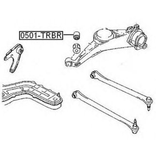 Сайлентблок ASVA 0501-TRBR фото