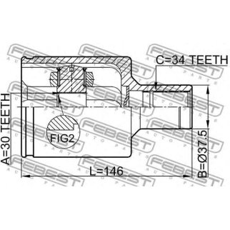 ШРУС внутренний перед лев фото