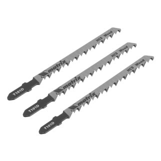 Полотна для электролобзика по дереву, 3 шт. T101D, 75 х 4мм, HCS MATRIX фото