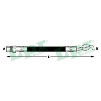 Шланг тормозной CHEVROLET LACETTI 05-/DAEWOO NUBIRA 03- зад. прав. фото