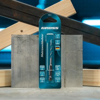 Сверло универсальное, Multipurpose PRO, 6-гр. хвостовик, 5мм // Gross фото 8