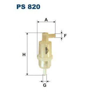Фильтр топливный FILTRON PS 820 фото