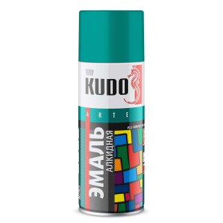 Автоэмаль KUDO бирюзовая 520мл фото