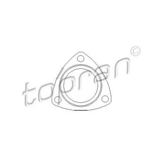 Прокладка приемной трубы глушителя topran 206192685 фото