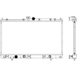 Радиатор основной SAKURA 33211007 фото