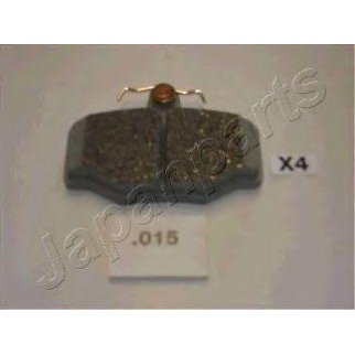 Колодки тормозные Japanparts PP-015AF фото