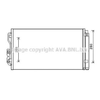 Радиатор кондиционера (конденсер) AVA BWA5434D фото
