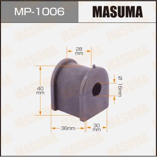 Втулка заднего стабилизатора Masuma MP-1006 фото