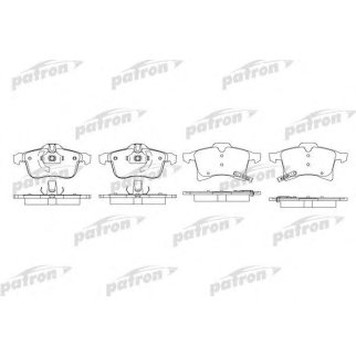 Колодки тормозные PATRON PBP1640 фото