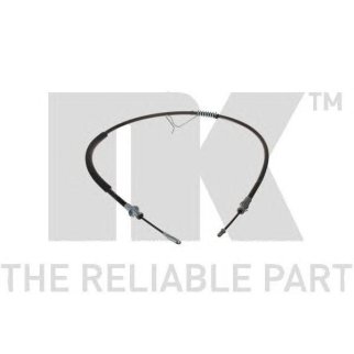 Трос стояночного тормоза задний правый / FORD Transit шасси (односкатные колёса, дисковые тормоза) 0 фото