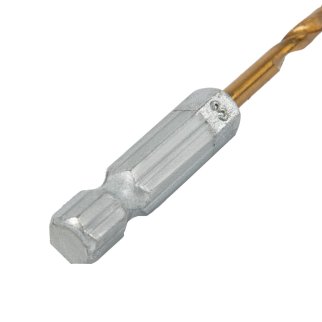 Сверло по металлу 3,0мм HSS, нитридтитановое покрытие, 6-гран. хвостовик MATRIX фото 5