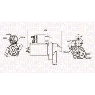 MQS1074MM_стартер! 1.4Kw Audi A4/A6/A8, VW Passat, Skoda Superb 2.4-4.2i 95&gt; фото