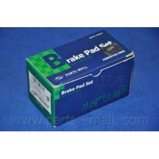 Колодки тормозные передние к-кт PARTS-MALL PKA-034 фото
