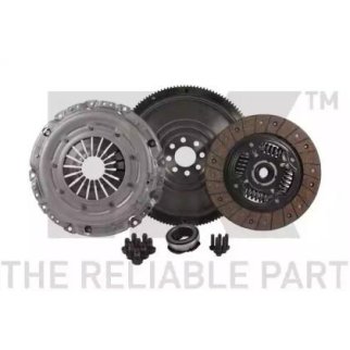 Комплект сцепления с одномассовым маховиком,выжимным подшипником и комплектом болтов-228mm / VW Tran фото