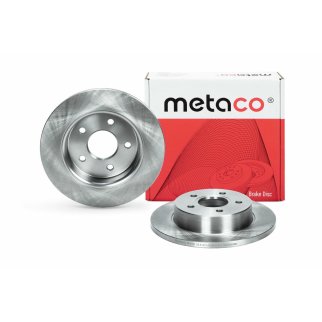 Диск тормозной задний metaco 3060-010 фото 3