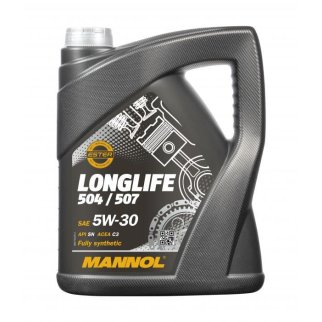 Масло моторное MANNOL 7715 O.E.M. for VW Audi Skoda 5W-30 синтетическое 5 л 7001 фото