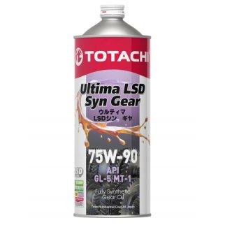 Масло трансмиссионное TOTACHI Ultima LSD Syn-Gear 75W-90 синтетическое 1 л 4589904931512 фото