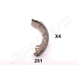Колодки барабанные к-кт Japanparts GF-251AF фото