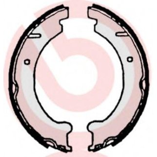 Колодки тормозные задние к-кт brembo S 86 509 фото