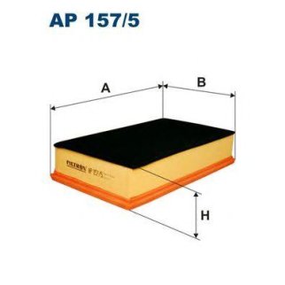 Фильтр воздушный FILTRON AP 1575 фото