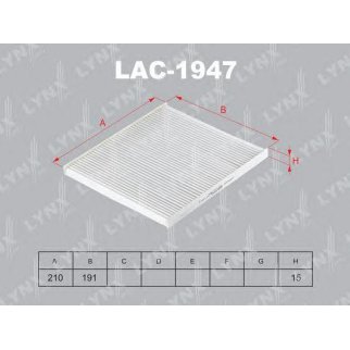 Фильтр салона LYNXauto LAC-1947 фото
