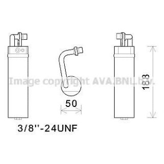 Осушитель системы кондиционирования AVA DND285 фото