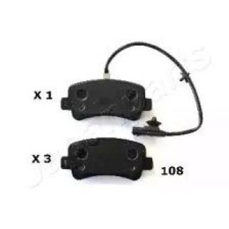 Колодки тормозные дисковые, комплект LCV фото