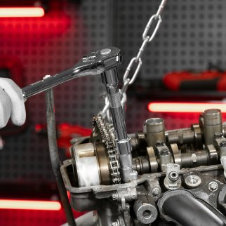 Набор головок торцевых 1/2" 10-24 мм, с трещоткой 12 пр. MATRIX фото 1