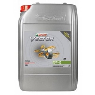 CASTROL Vecton 10W40 (20L)_масло моторное! полусинт. ACEA E4/E7,API Cl-4, MB 228.5, RVI RLD-2 фото