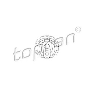 Резинка подвеса глушителя topran 721942685 фото