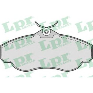 Колодки тормозные передние к-кт Lpr 05P728 фото