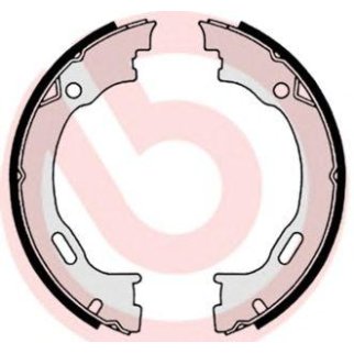 Колодки ручного тормоза к-кт brembo S 50 516 фото