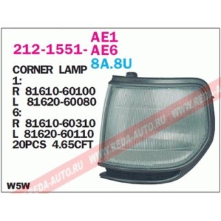 Фонарь указателя поворота правый фото