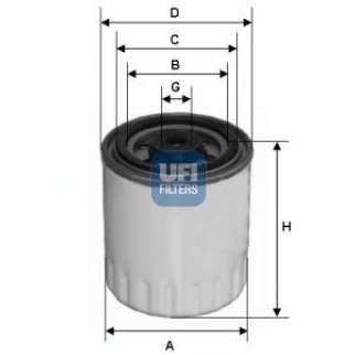 Фильтр топливный UFI 24.321.00 фото