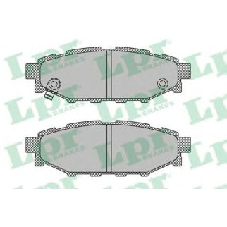 Колодки тормозные задние SUBARU LEGACY 03> OUTBACK 03> фото