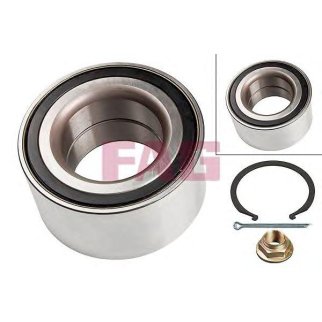 Подшипник ступичный HYUNDAI: SANTA FE I 2.0 CRDi 4x4/2.4 16V 4x4/2.7 4x4/2.7 V6 4x4 00-06, TUCSON 2.0 CRDi 4WD/2.0 4WD/2.7 4WD 04-10, ix35 2.0 4WD/2.0 CRDi 4WD 09-  KIA: фото