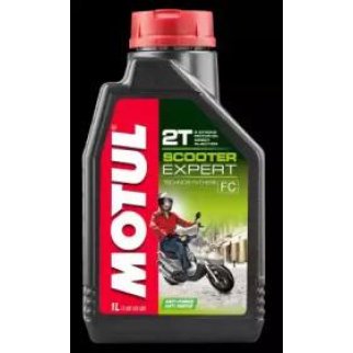 Масло моторное MOTUL Scooter Expert 2T полусинтетическое TC 1л. фото