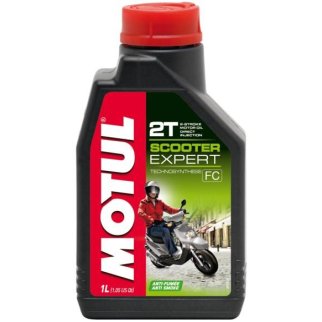 Масло моторное MOTUL Scooter Expert 2T полусинтетическое TC 1л. фото