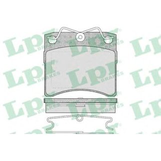 Колодки тормозные передние к-кт Lpr 05P437 фото