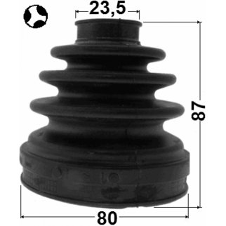 Пыльник ШРУСа внутр. пер FEBEST 0215-T30T фото 2