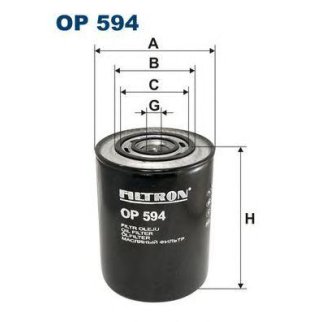 Фильтр масляный FILTRON OP 594 фото