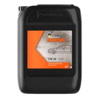 Масло моторное ROSNEFT Maximum 15W-40 20л фото