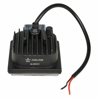 Фара светодиодная квадратная, 4 LED направленный свет, 12W (76х76х46) 12/24V (ALED001) фото 4