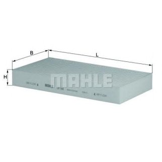 Фильтр салона CHRYSLER: PT CRUISER (PT_) 1.6i/2.0i/2.2CRD/2.4i/2.4GT 02-10 (AC+) фото 2