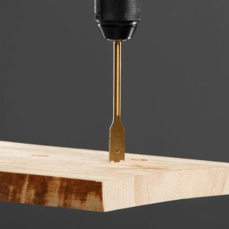 Набор сверл перовых по дереву 10-25мм (в кейсе 8шт.) MATRIX фото 9