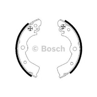 Колодки барабанные к-кт BOSCH 0 986 487 578 фото