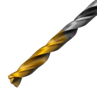 Сверло спиральное по металлу 4,2 x 75мм, Р6М5, Golden Tip, многогранная заточка// Denzel фото 3