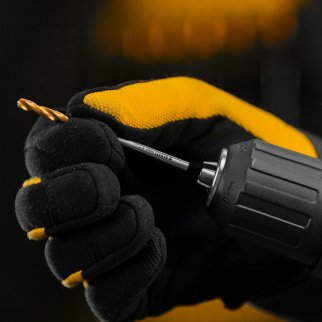 Сверло спиральное по металлу 4,2 x 75мм, Р6М5, Golden Tip, многогранная заточка// Denzel фото 7